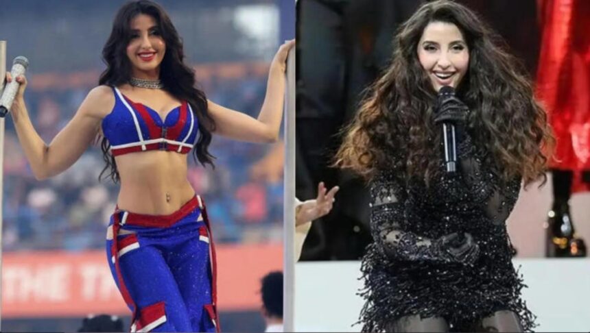 Hunterfly 026 02 12 200519 Nora Fatehi performing at a World Cup ceremony