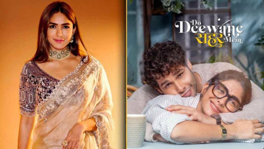 Mrunal Thakur and Siddhant Chaturvedi in Do Deewane Seher Mein