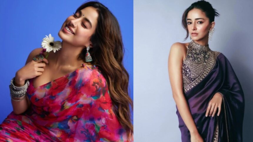 Bollywood actresses in festive sarees for Ganesh Chaturthi