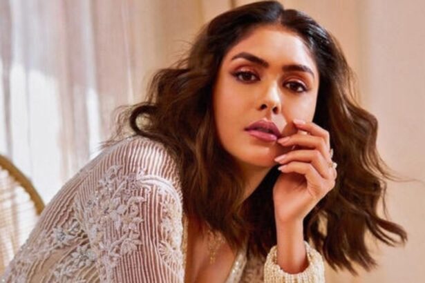 Mrunal Thakur addressing wedding rumours during a media interaction in 2026