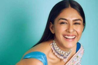 Mrunal Thakur speaking about balancing Bollywood and South film projects