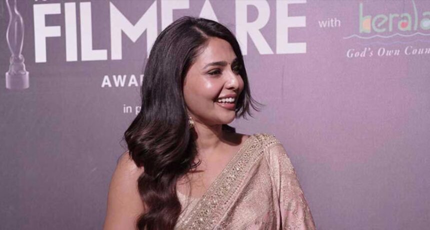 Kajal Aggarwal at 70th Filmfare Awards South