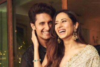 Sargun Mehta and Ravi Dubey attending an event together
