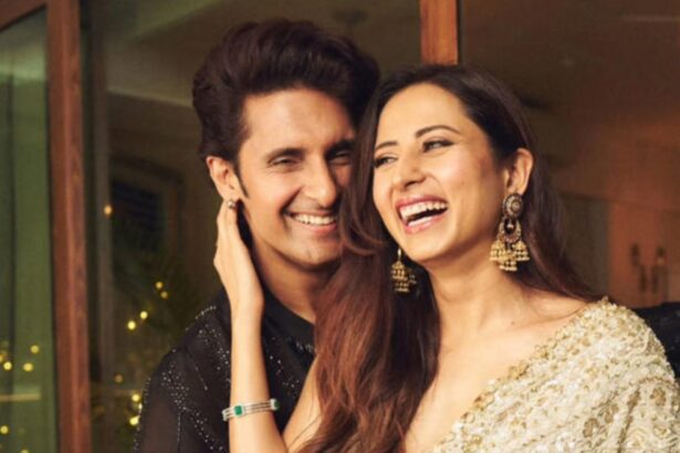 Sargun Mehta and Ravi Dubey attending an event together