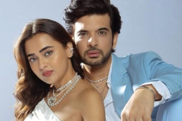 Karan Kundrra tattoo of Tejasswi Prakash face at event