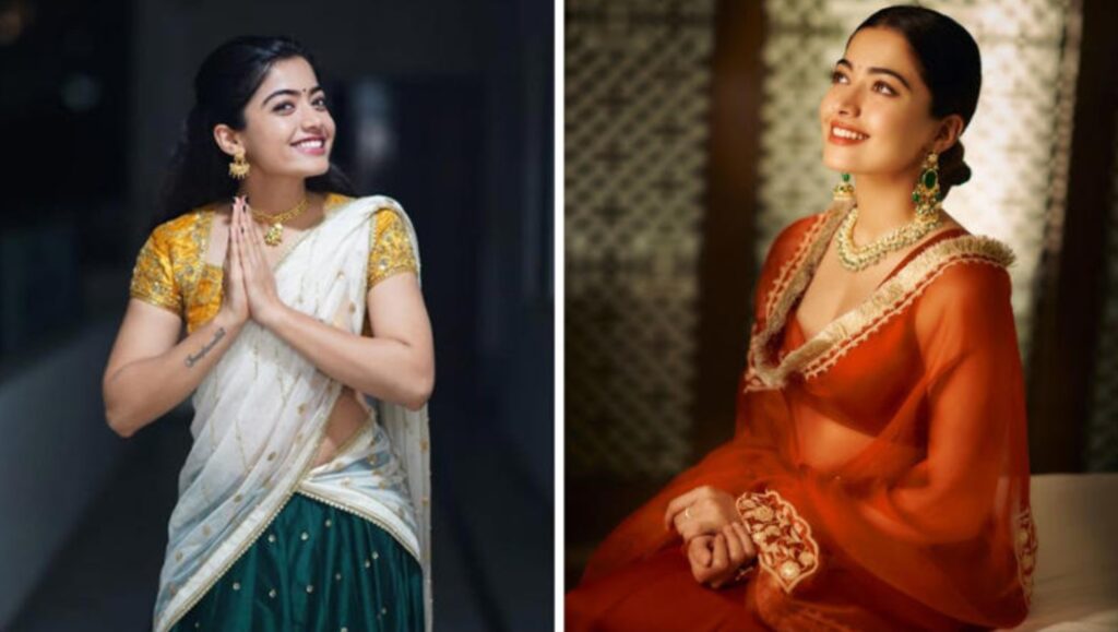 Hunterfly 026 02 26 213710 Rashmika Mandanna Wedding Looks From Movies That Hint at Her Real-Life Bridal Style