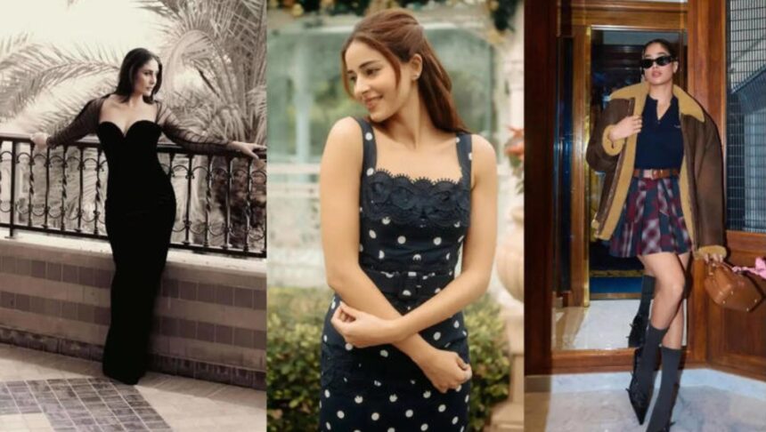 Kareena Kapoor wearing a black gown for Valentine’s Day outfit inspiration