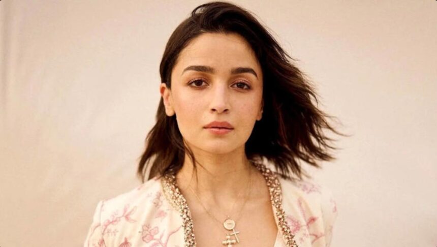 Alia Bhatt during a film promotion event in 2026