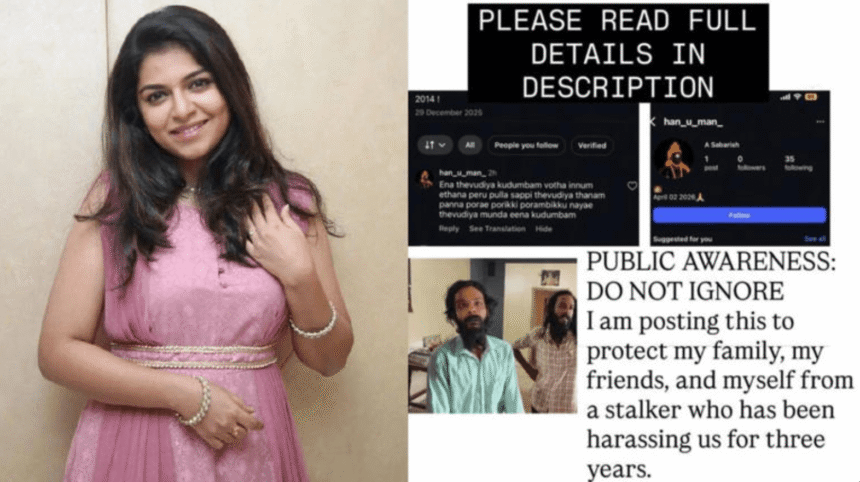 Tamil Actress Raveena Ravi Speaks Out on Cyber Harassment