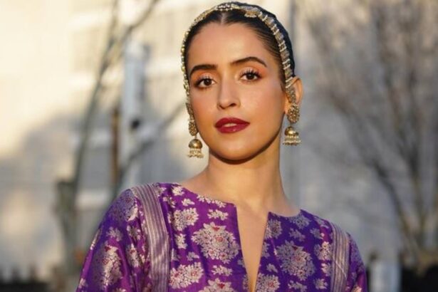 Sanya Malhotra performs at WPL Eliminator