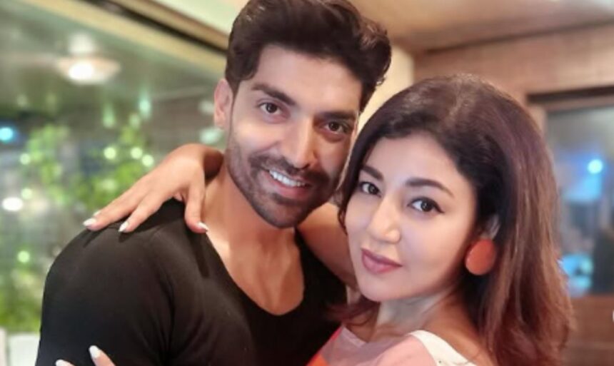 Gurmeet Choudhary and Debina Bonnerjee with their daughters