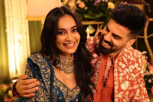 Surbhi Jyoti and Sumit Suri announcing pregnancy on Instagram
