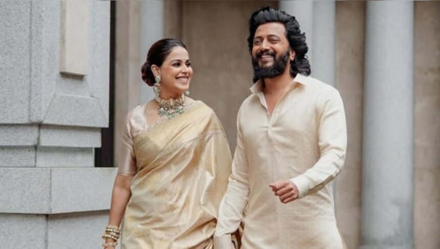 Hunterfly 2026 02 12 222139 Riteish and Genelia Deshmukh at an event together