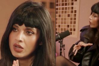 Jameela Jamil speaking about modern parenting and gender stereotypes in 2026