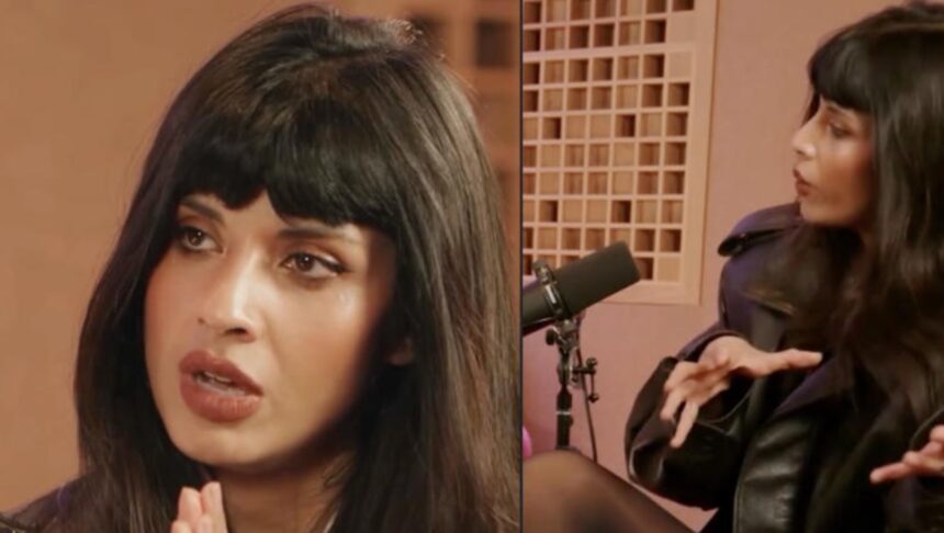 Hunterfly 2026 02 14 221414 Jameela Jamil speaking about modern parenting and gender stereotypes in 2026
