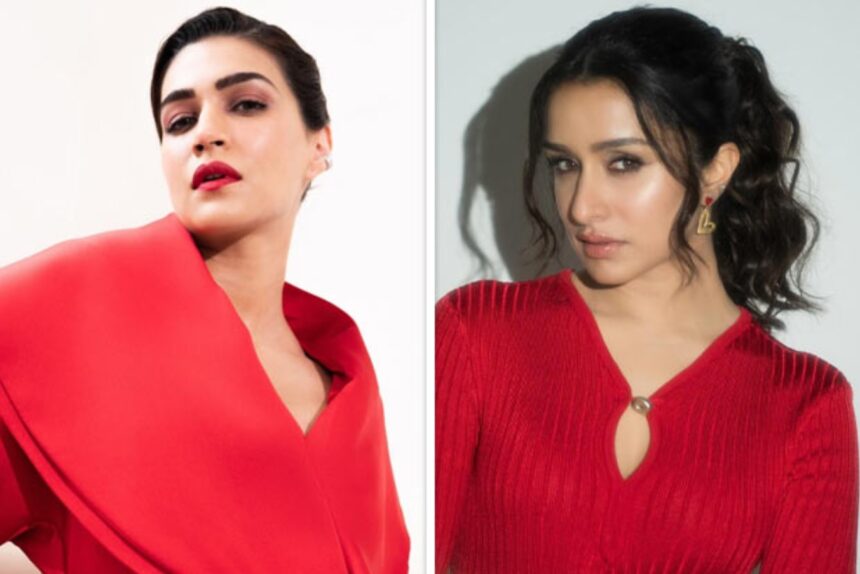 Valentines Day 2026 Bollywood Divas Red Fashion