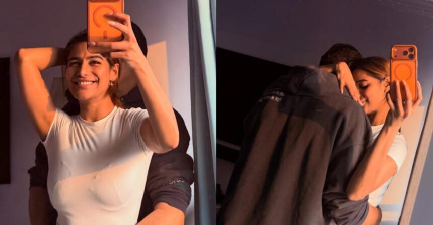 Poonam Pandey shares Valentine’s Day pictures with mystery man