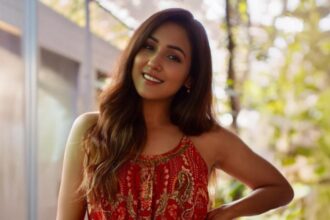 Neeti Mohan performing live at a music concert