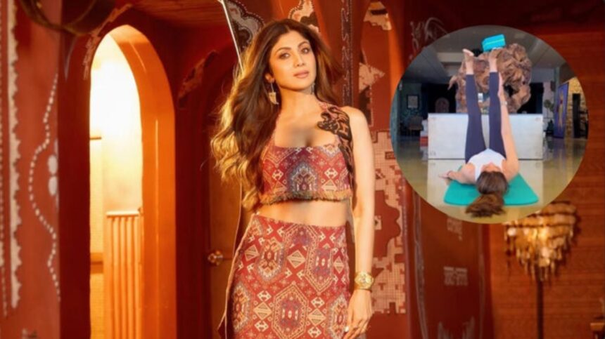 Shilpa Shetty’s Stability Drill Focuses on Core Strength & Inner Thigh Engagement