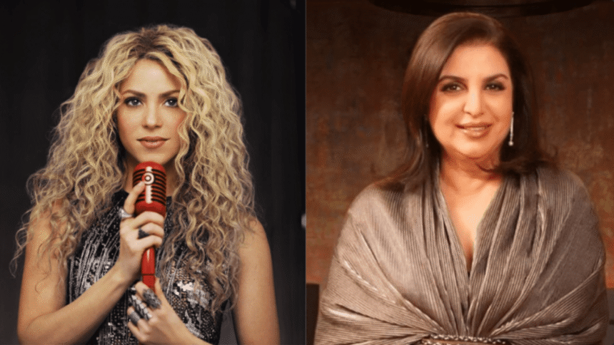 Hunterfly 2026 02 23 082633 Shakira performing Hips Don’t Lie with Bollywood-inspired choreography by Farah Khan