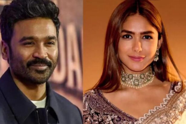 Hunterfly 2026 02 23 083229 Mrunal Thakur and Dhanush attending a film premiere together