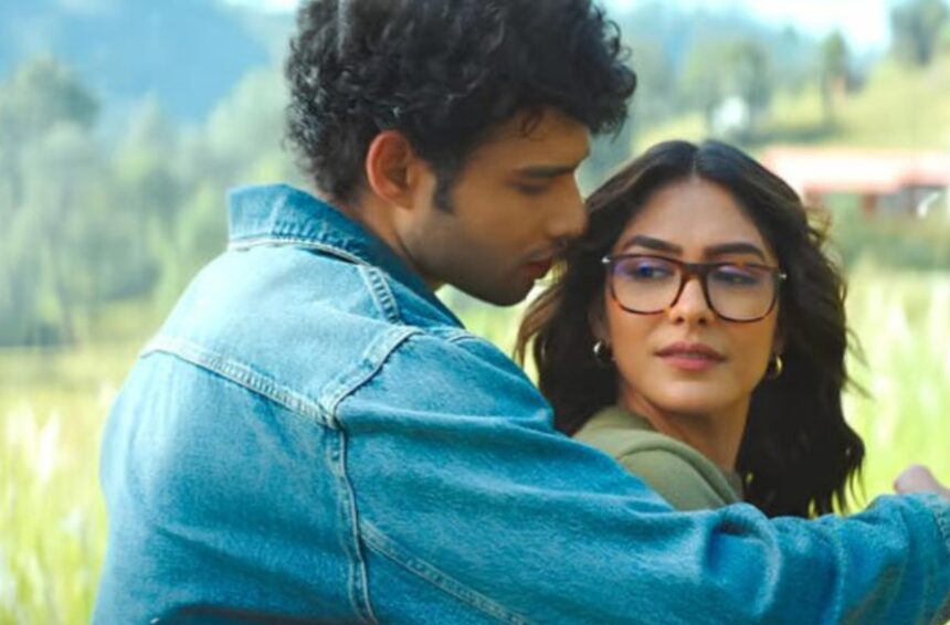 Hunterfly 2026 02 23 102214 Do Deewane Seher Mein movie still featuring Siddhant Chaturvedi and Mrunal Thakur