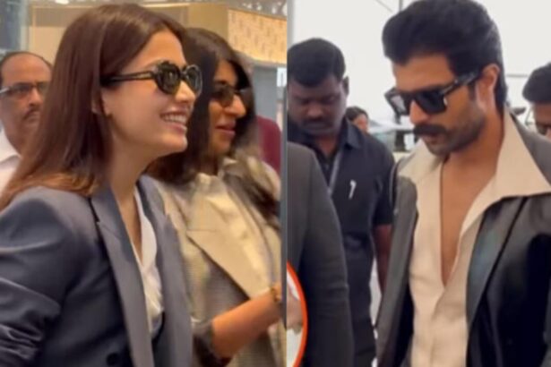 Hunterfly 2026 02 23 103306 Rashmika Mandanna and Vijay Deverakonda spotted at Hyderabad airport before wedding