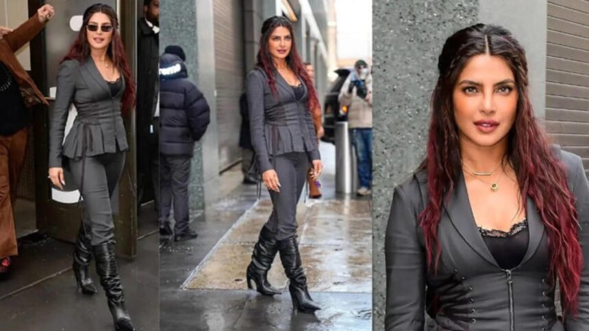 Hunterfly 2026 02 26 204025 Priyanka Chopra Jonas sculpted grey blazer monochrome look