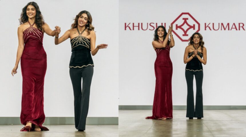 Hunterfly 2026 02 26 210510 Pooja Hegde walks for Khushi Kumar at London Fashion Week 2026