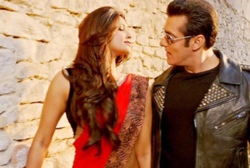 Daisy Shah with Salman Khan in Jai Ho