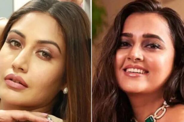 Surbhi Chandna Tejasswi Prakash Psycho Saiyaan Promotion