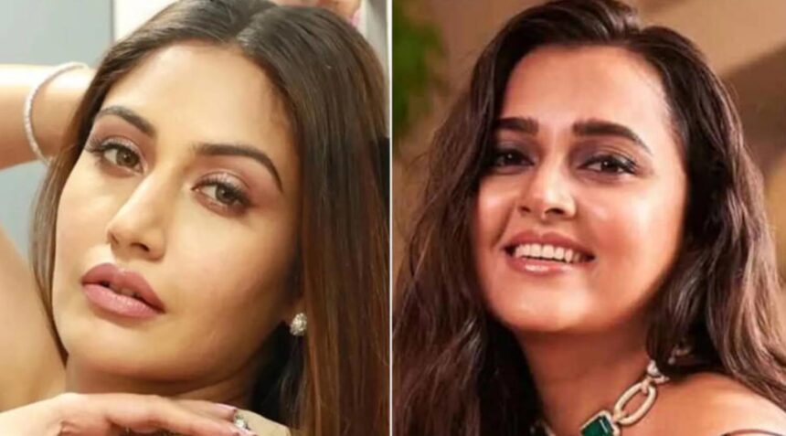 Hunterfly 2026 02 27 235826 Surbhi Chandna Tejasswi Prakash Psycho Saiyaan Promotion