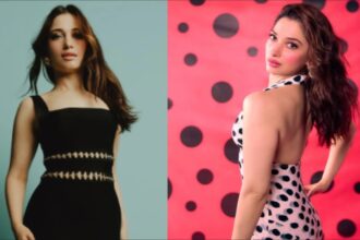 Hunterfly 26 02 13 142830 Tamannaah Bhatia in black bodycon cut-out dress