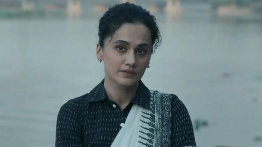 Hunterfly 26 02 19 212807 Taapsee Pannu in a courtroom scene from Assi