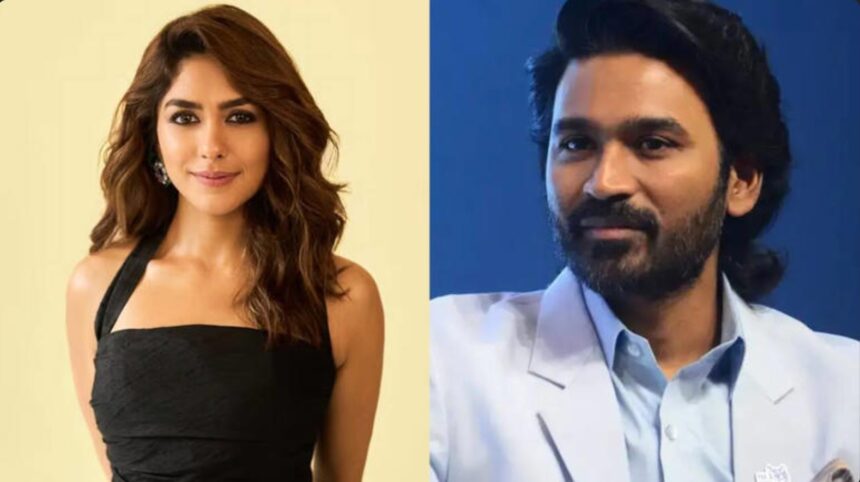 Hunterfly 26 02 23 085344 Mrunal Thakur and Dhanush at film premiere