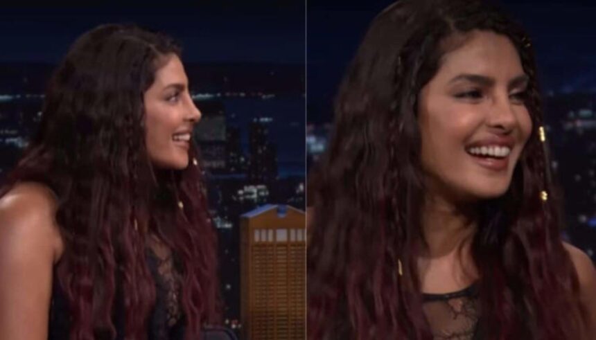 Priyanka Chopra on The Tonight Show discussing Varanasi film