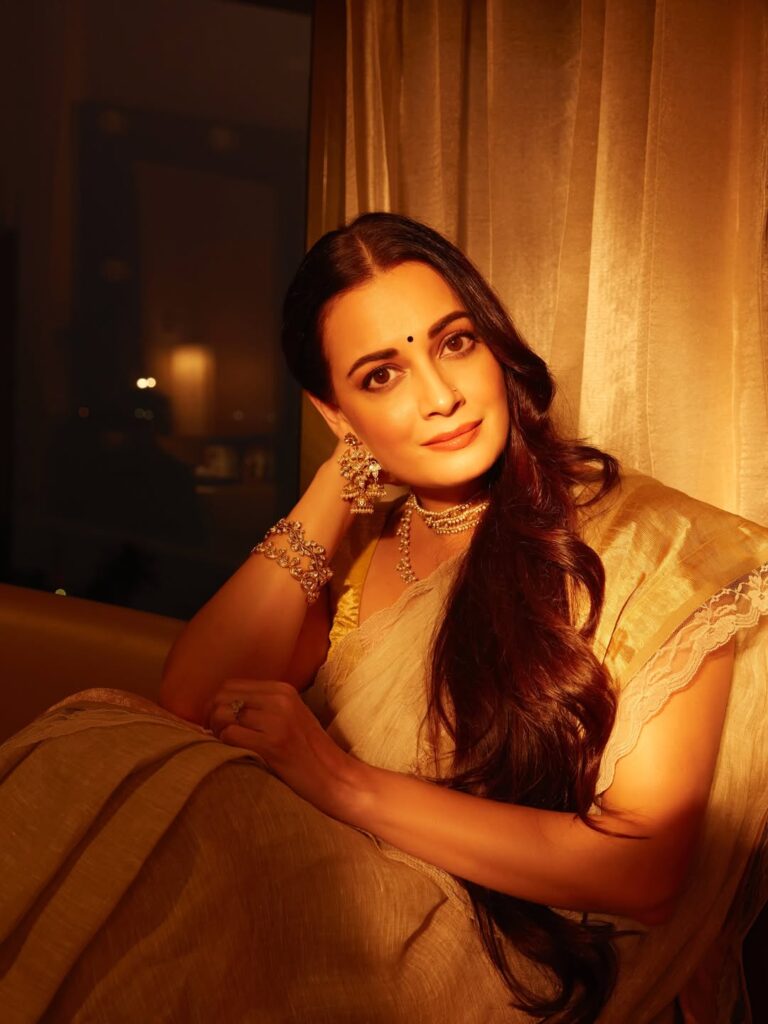 Hunterfly Dia Mirza sari look 7 Dia Mirza sari look