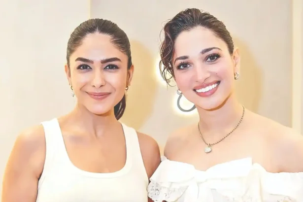 Hunterfly Gorgeous Mrunal Thakur Adds Star Power to Tamannaah Bhatias Jewellery Launch 1 Hunterfly Gorgeous Mrunal Thakur Adds Star Power to Tamannaah Bhatias Jewellery Launch 1