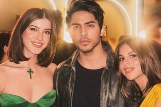 Shanaya Kapoor and Suhana Khan at a public event