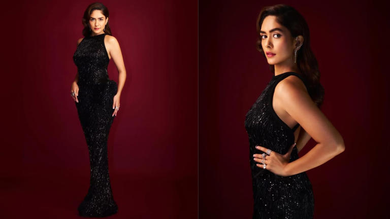 Pics: Mrunal Thakur Serves Glam Goals From Strapless Corsets to Boho Chic