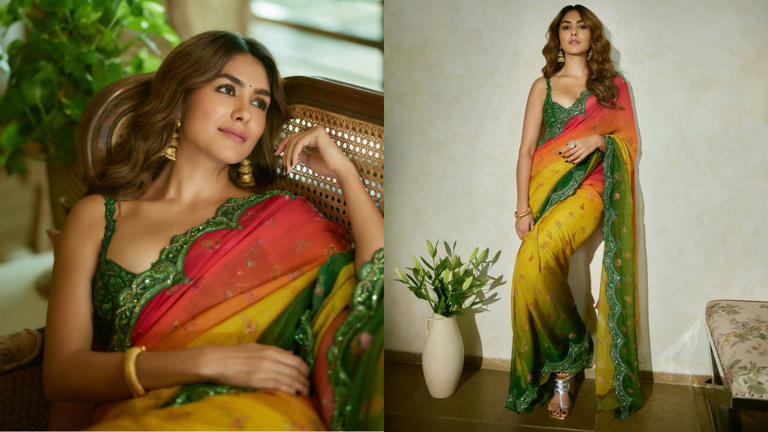 Pics: Mrunal Thakur Serves Glam Goals From Strapless Corsets to Boho Chic