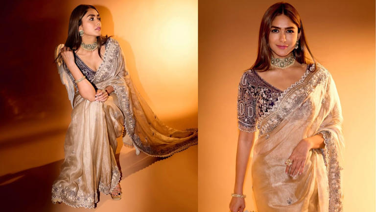 Pics: Mrunal Thakur Serves Glam Goals From Strapless Corsets to Boho Chic