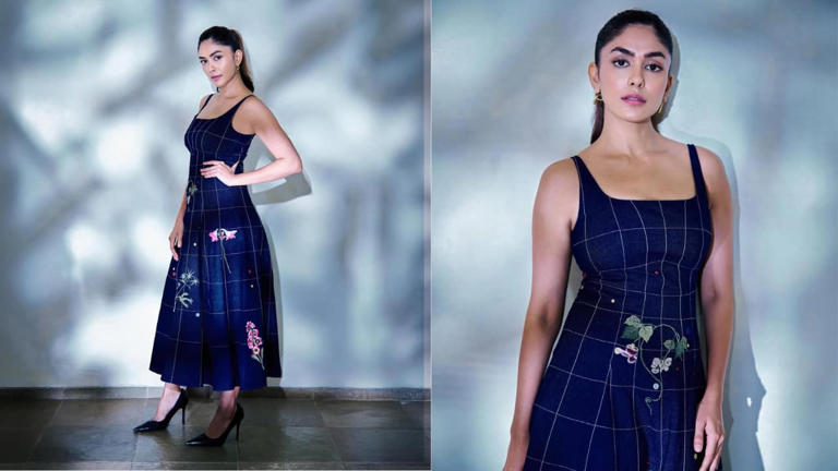 Pics: Mrunal Thakur Serves Glam Goals From Strapless Corsets to Boho Chic