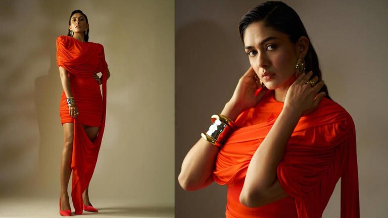 Pics: Mrunal Thakur Serves Glam Goals From Strapless Corsets to Boho Chic