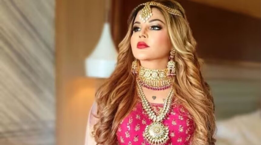 Hunterfly t 2026 02 20 091457 Rakhi Sawant reacting during a reality show appearance