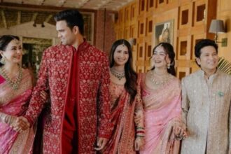 Hunterfly 026 03 05 181328 Saaniya Chandhok and Arjun Tendulkar wedding ceremony in Mumbai