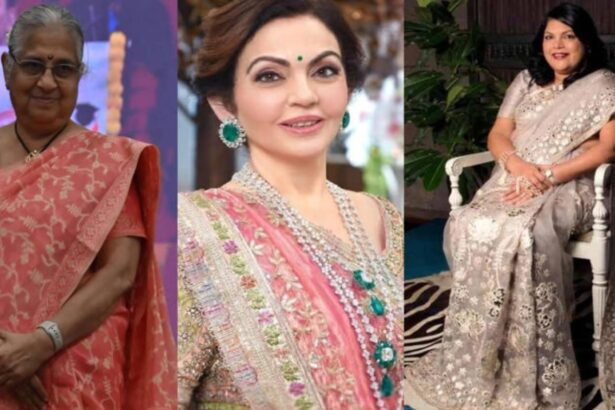 Nita Ambani Sudha Murty Indra Nooyi Kiran Mazumdar-Shaw Falguni Nayar style icons