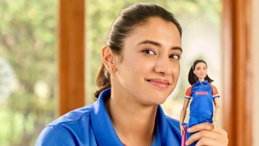 Hunterfly 026 03 06 194903 Smriti Mandhana Barbie doll tribute ahead of International Women’s Day