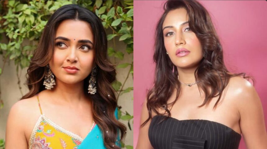 Tejasswi Prakash and Surbhi Chandna old red carpet video resurfaces