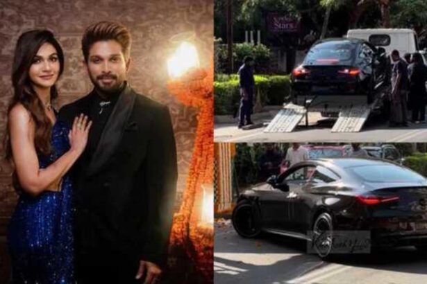 Allu Arjun Mercedes AMG CLE 53 delivered in Hyderabad